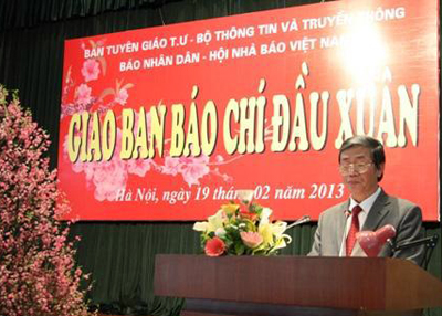 ສ່ືມວນຊົນປະຕິວັດຫວຽດນາມສືບຕໍ່ຮັບໃຊ້ກິດຈະການສ້າງສາ, ປົກປັກຮັກສາປະເທດຊາດ